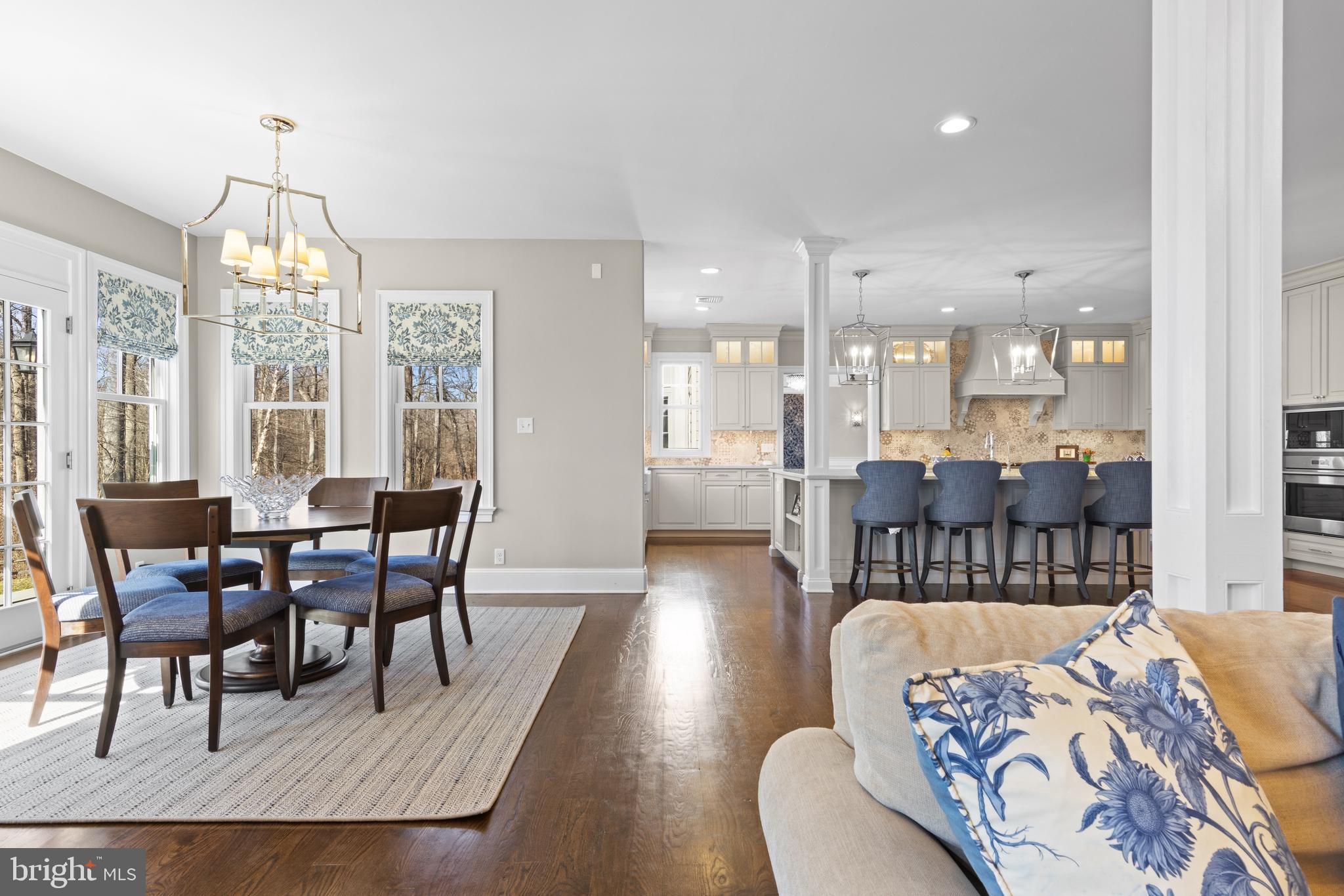 2207 White Horse Road Berwyn, PA 19312 - Photo 25 of 69 a view of a dining room with furniture window and wooden floor