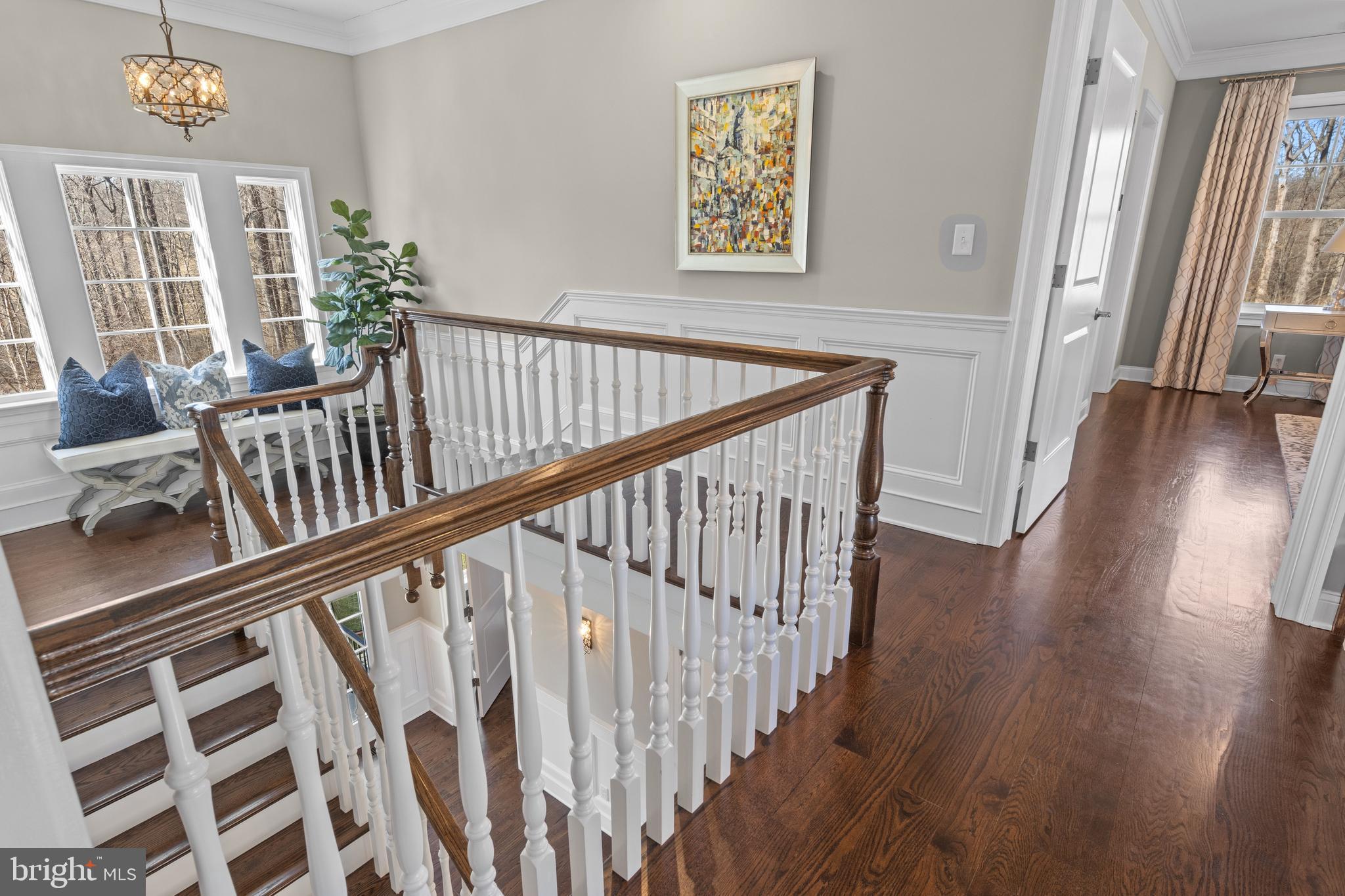 2207 White Horse Road Berwyn, PA 19312 - Photo 31 of 69 a view of entryway with wooden floor and stairs
