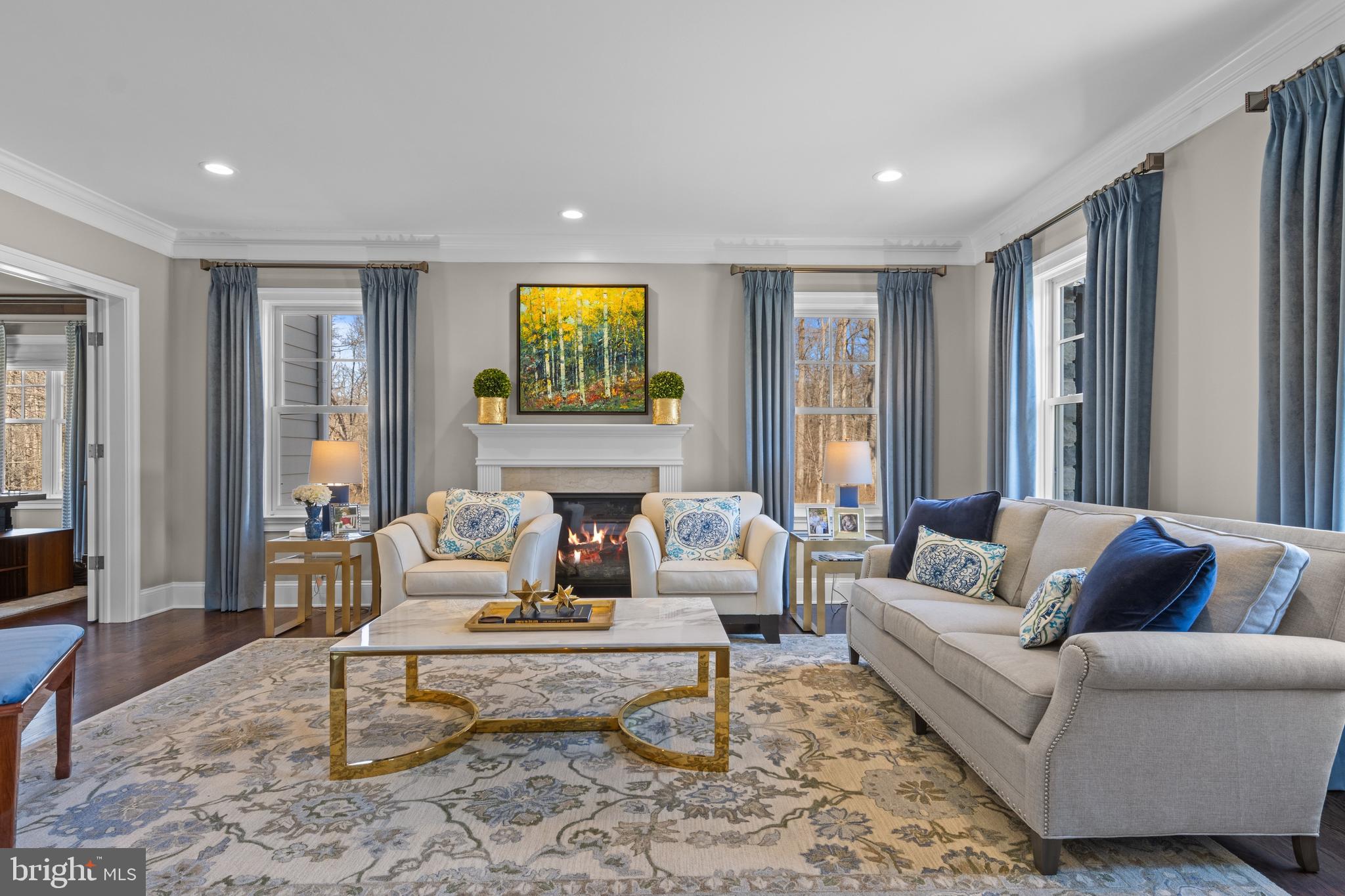 2207 White Horse Road Berwyn, PA 19312 - Photo 8 of 69 a living room with furniture and a painting on the wall