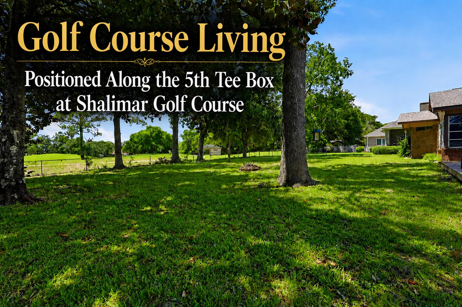 On Golf Course