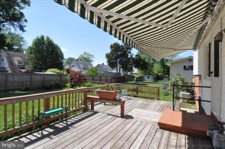 12922 Georgia Avenue Silver Spring, MD 20906 - Photo 11 of 30 Deck with automatic shade/awning