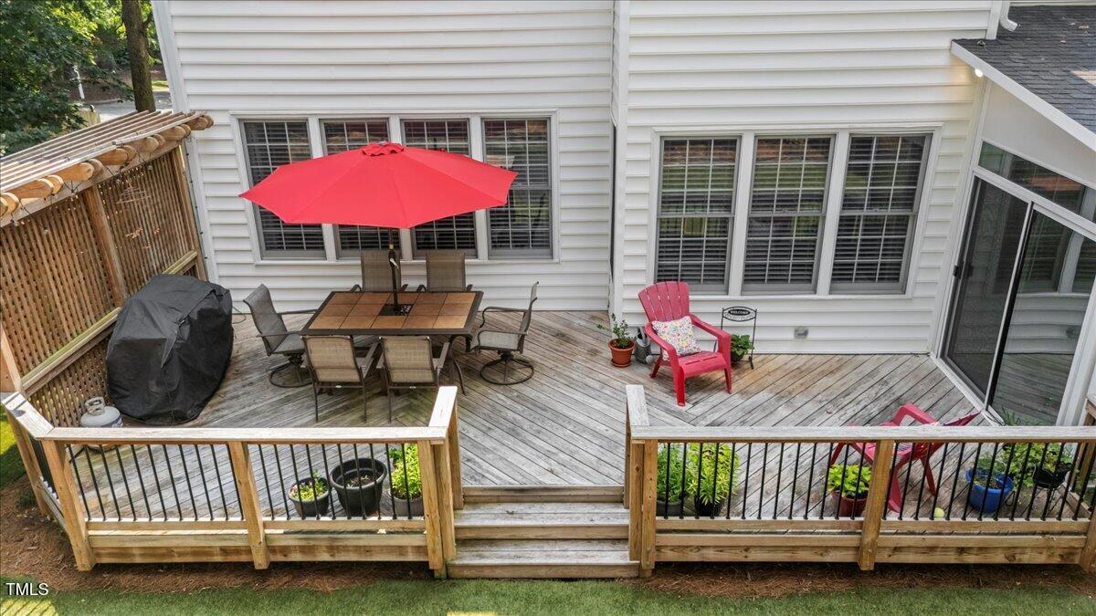 102 Barometer Lane Cary, NC 27513 - Photo 37 of 44 a view of house with a roof deck