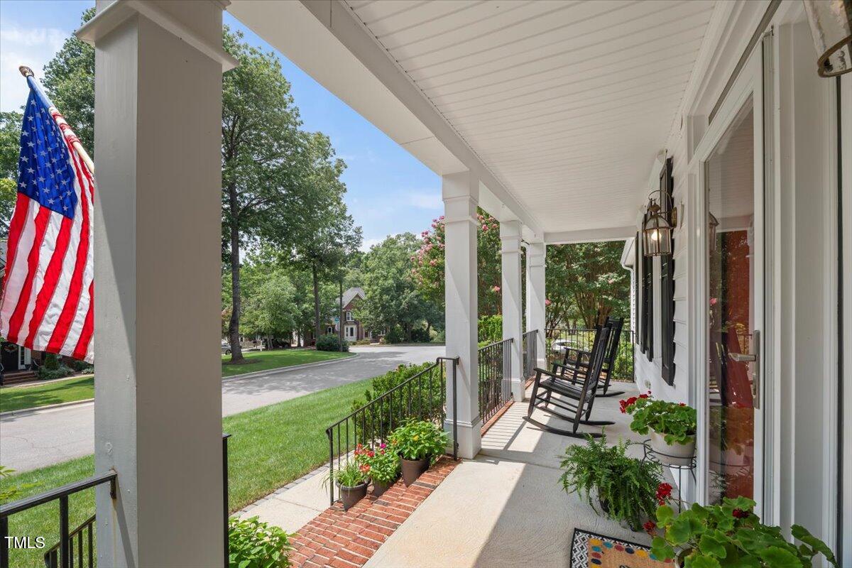102 Barometer Lane Cary, NC 27513 - Photo 3 of 44 a view of a backyard with garden and plants
