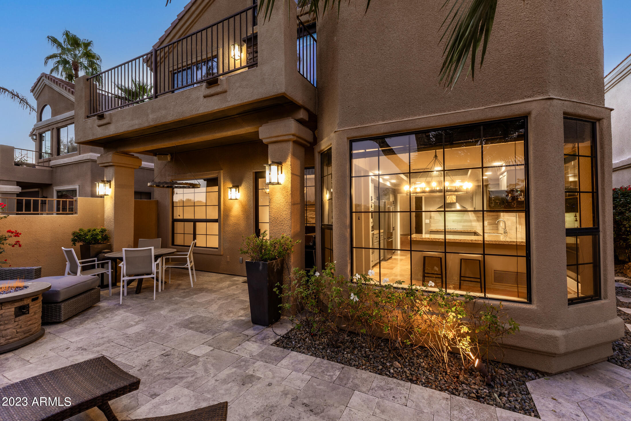 7525 East Gainey Ranch Road, Unit 144 Scottsdale, AZ 85258 - Photo 41 of 63 Back Exterior Twilight-2