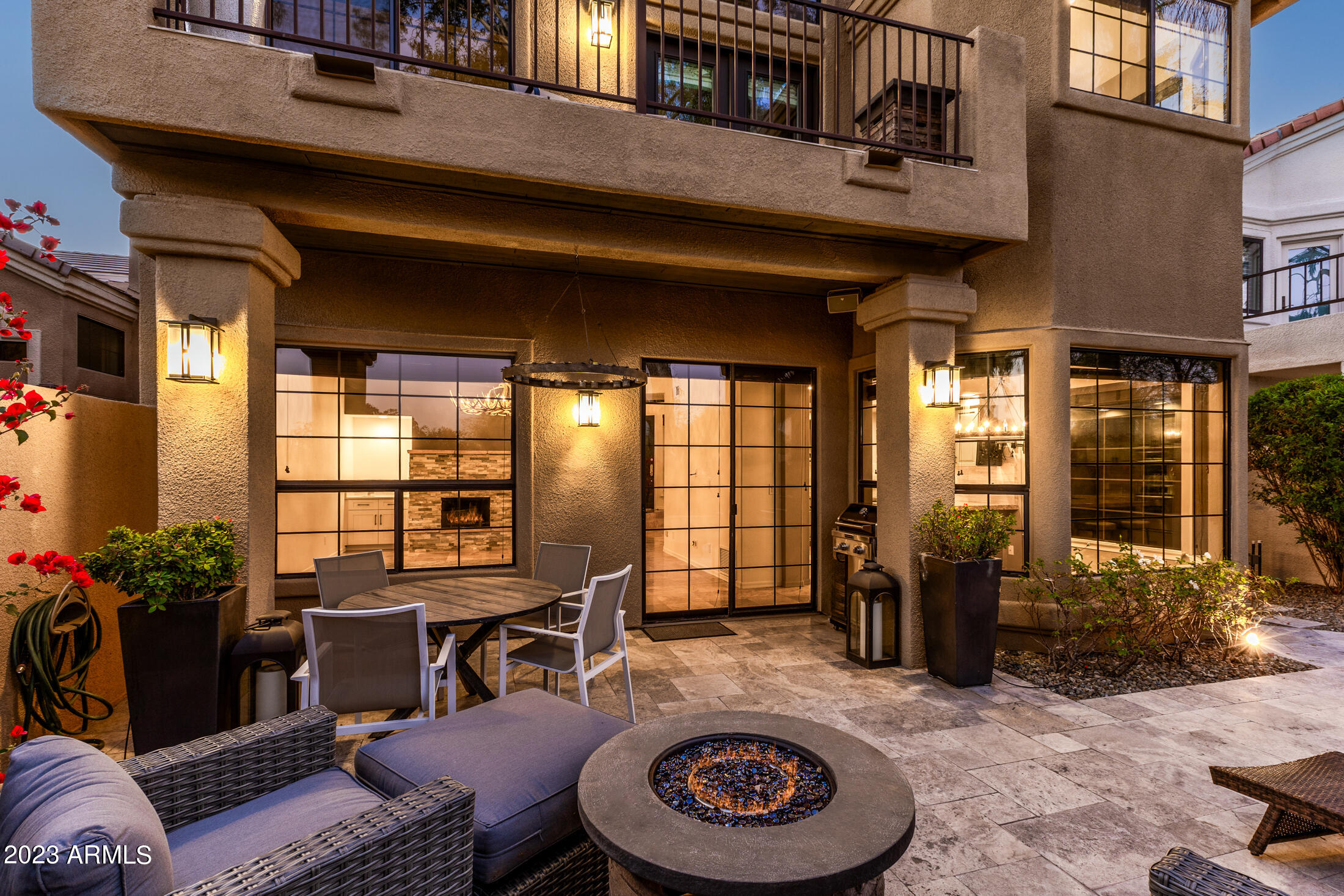 7525 East Gainey Ranch Road, Unit 144 Scottsdale, AZ 85258 - Photo 42 of 63 Back Exterior Twilight-3