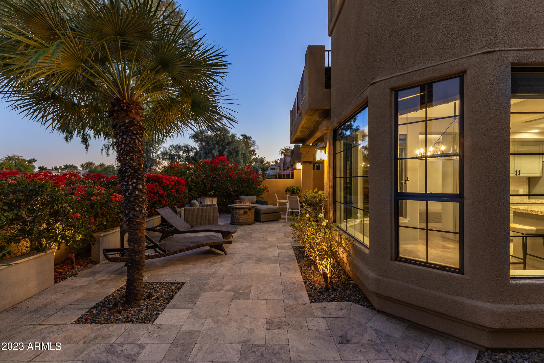 7525 East Gainey Ranch Road, Unit 144 Scottsdale, AZ 85258 - Photo 43 of 63 Back Exterior Twilight-4