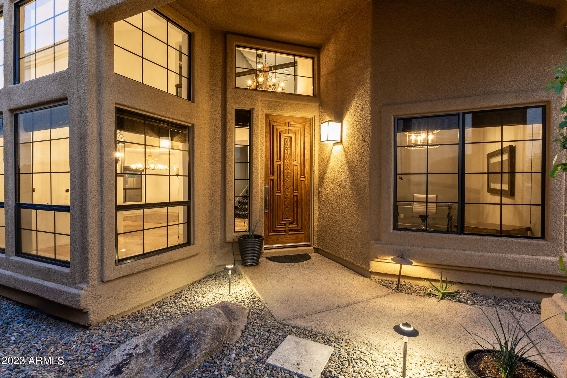 7525 East Gainey Ranch Road, Unit 144 Scottsdale, AZ 85258 - Photo 44 of 63 Front Exterior Twilight-4