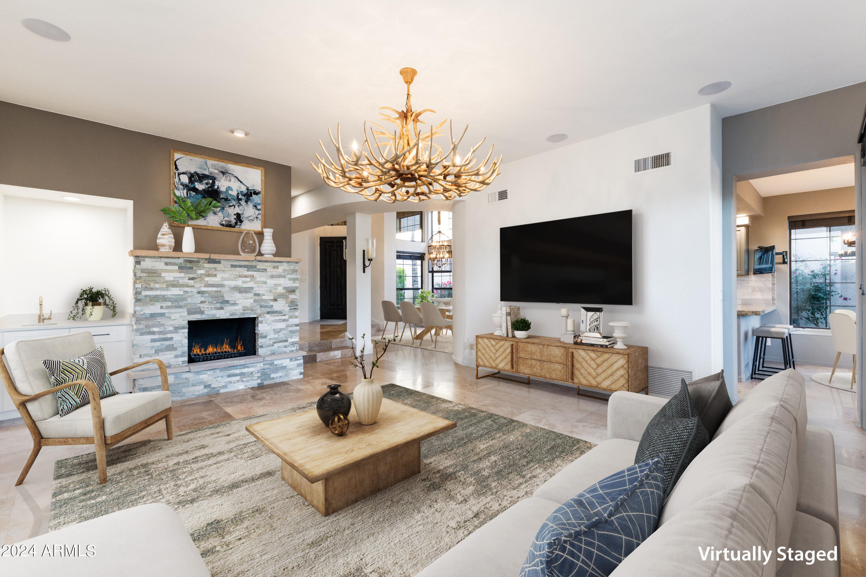 7525 East Gainey Ranch Road, Unit 144 Scottsdale, AZ 85258 - Photo 6 of 63 Living room