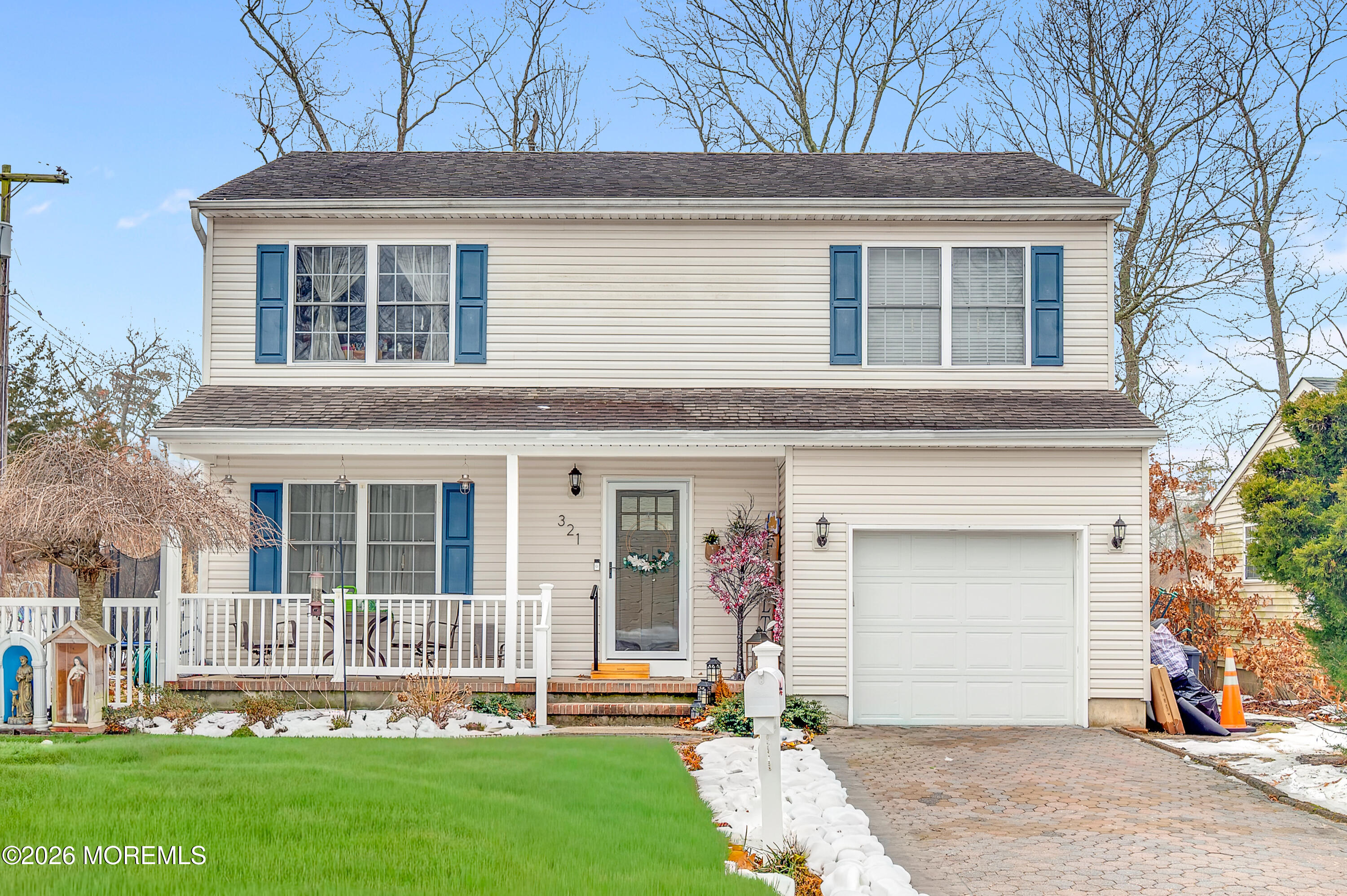 321 Letts Avenue Forked River, NJ 08731 - Photo 27 of 38 front view of a house with a yard