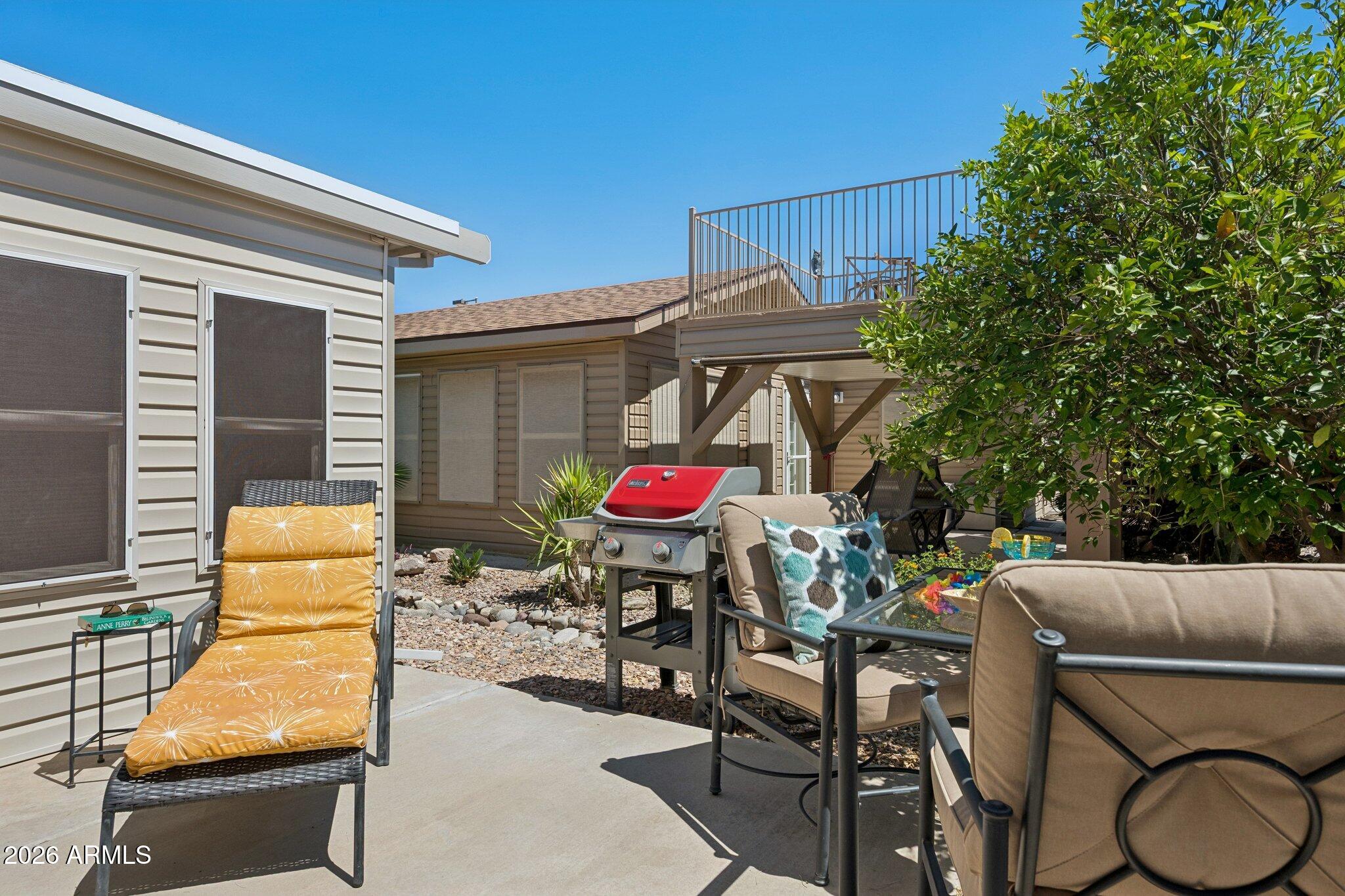 3301 South Goldfield Road, Unit 2082 Apache Junction, AZ 85119 - Photo 35 of 53 Rear Patio