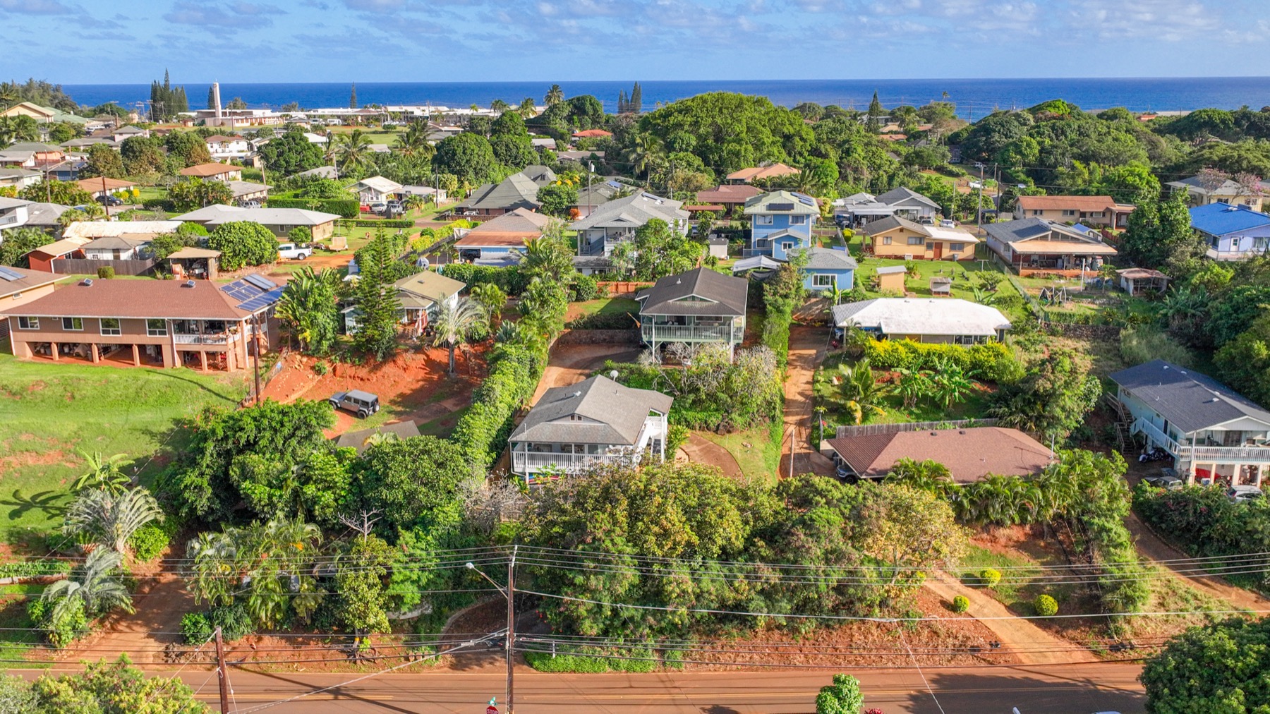4940 A Hauaala Road Kapaa, HI 96746 - Photo 21 of 22 an aerial view of multiple house