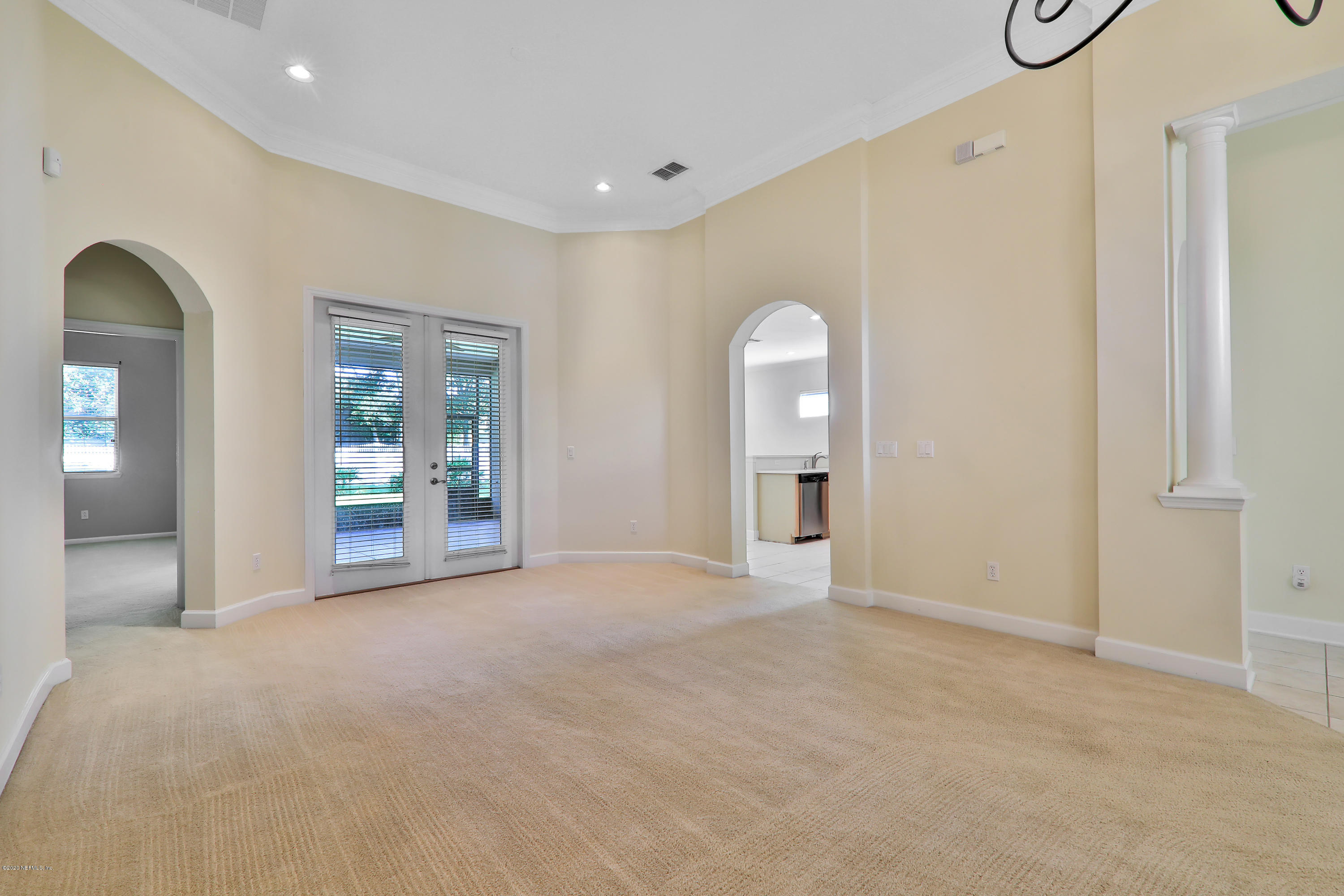 804 Riley Lane St. Augustine, FL 32095 - Photo 23 of 35 a view of an empty room with glass door
