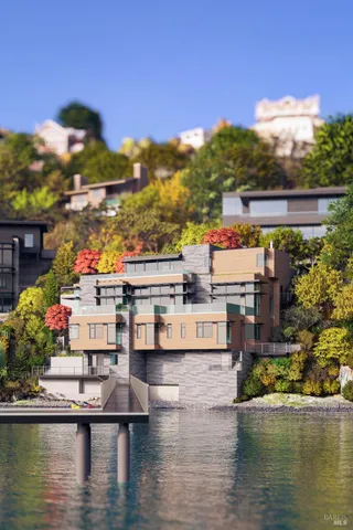 a picture of houses with outdoor space