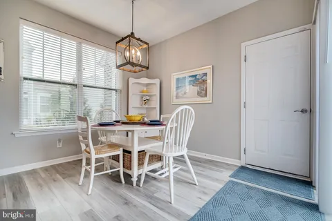 a view of a hallway with workspace
