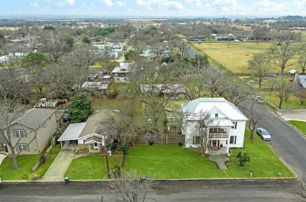601 Bell Street Fredericksburg, TX 78624 - Photo 31 of 39 an aerial view of a house with a yard