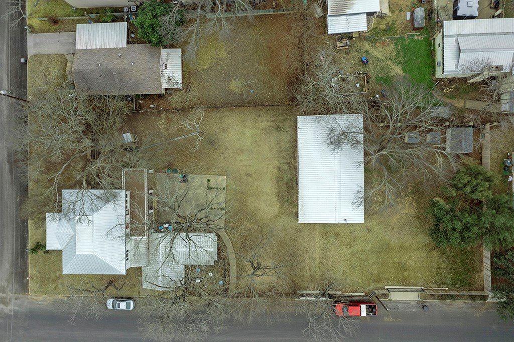 601 Bell Street Fredericksburg, TX 78624 - Photo 32 of 39 an aerial view of a house with a yard