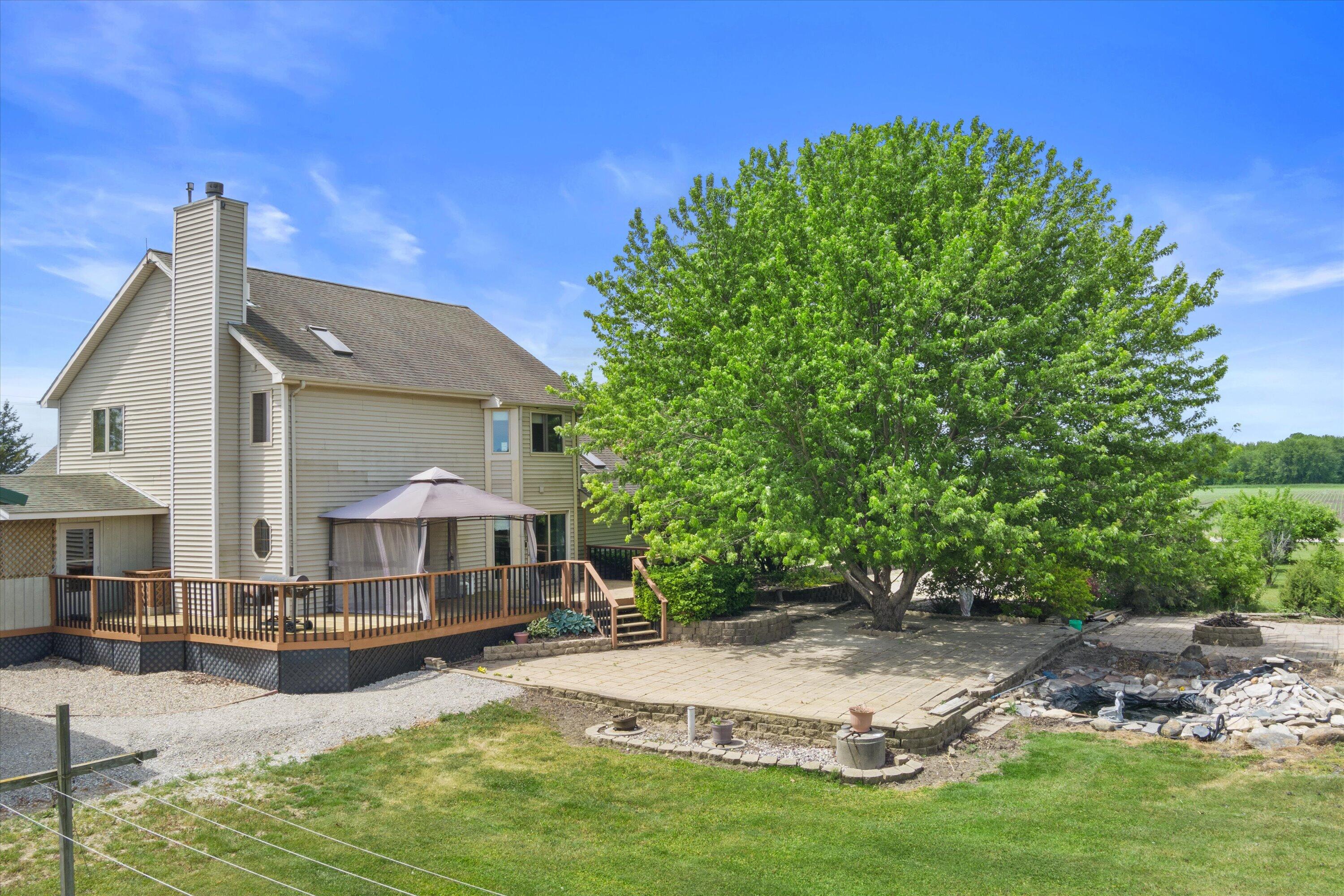 22302 Church Road Dover, WI 53139 - Photo 59 of 80 Deck and Patio