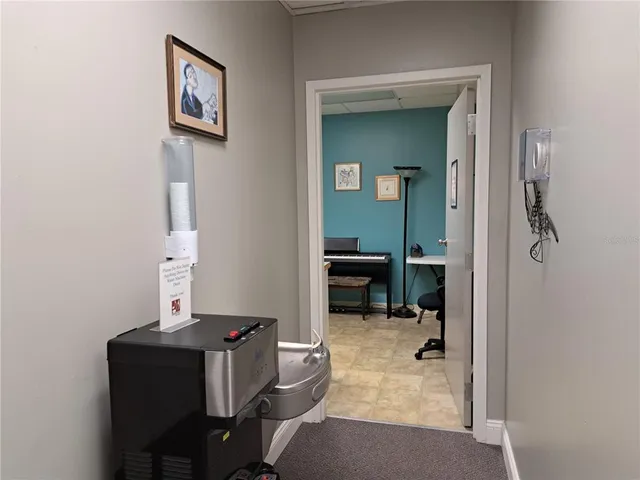 a storage room with washer and dryer