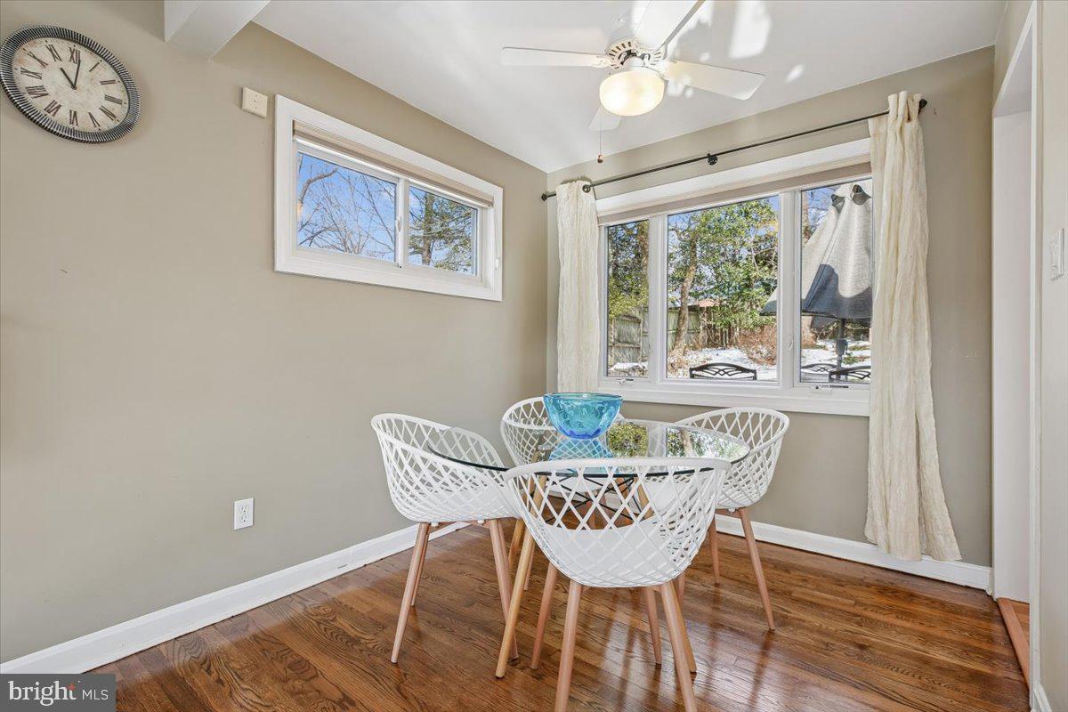 1707 Sanford Road Silver Spring, MD 20902 - Photo 11 of 55 Sun Splashed Dining Room with Large Window