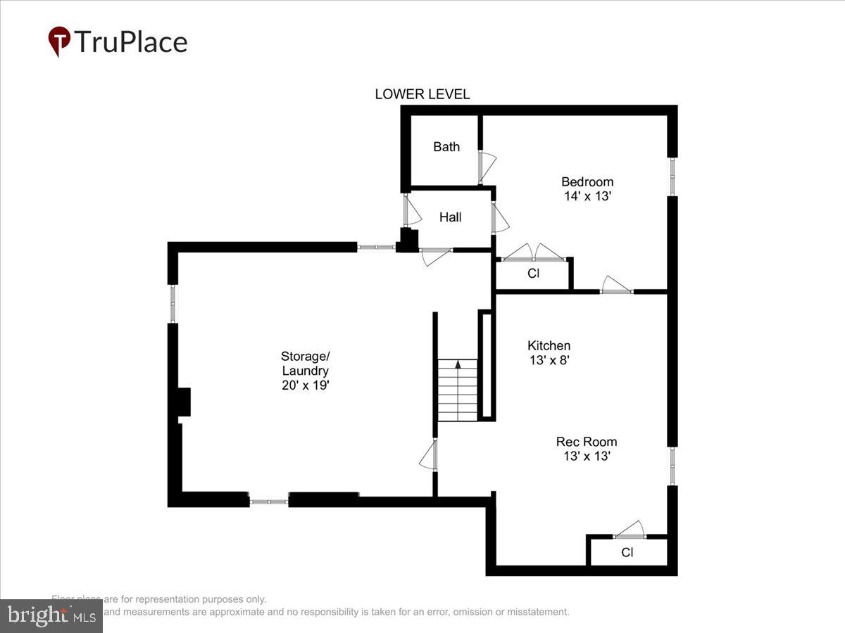 1707 Sanford Road Silver Spring, MD 20902 - Photo 55 of 55 Lower Level Floorplan