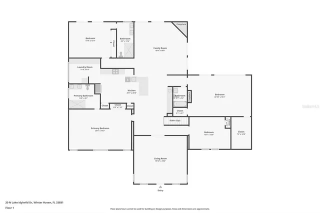 $739,000 | 20 Lake Idylwild Drive North, Winter Haven, FL 33881