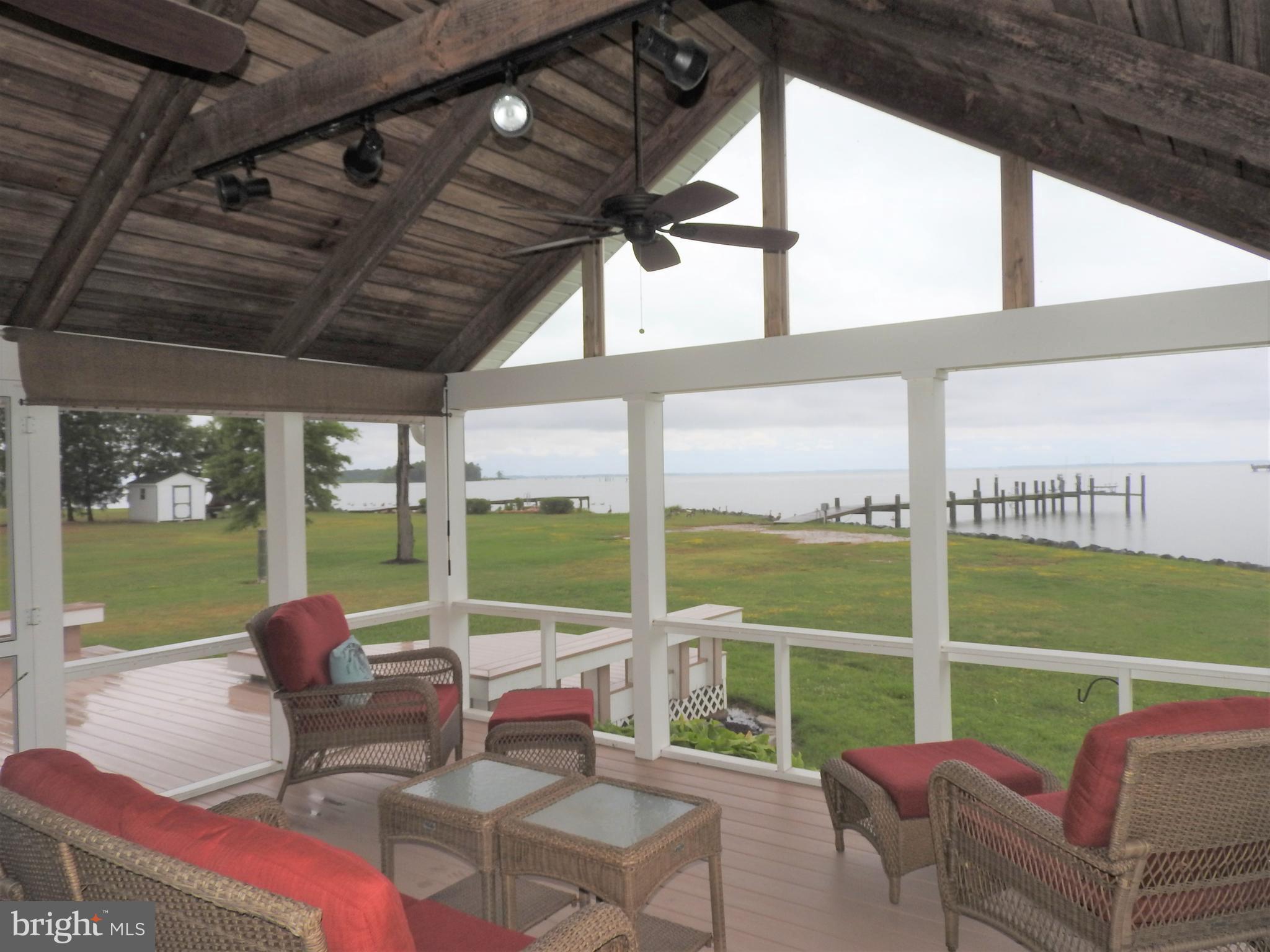 726 Twin Point Cove Road Cambridge, MD 21613 - Photo 7 of 35 Delightful waterside screened porch