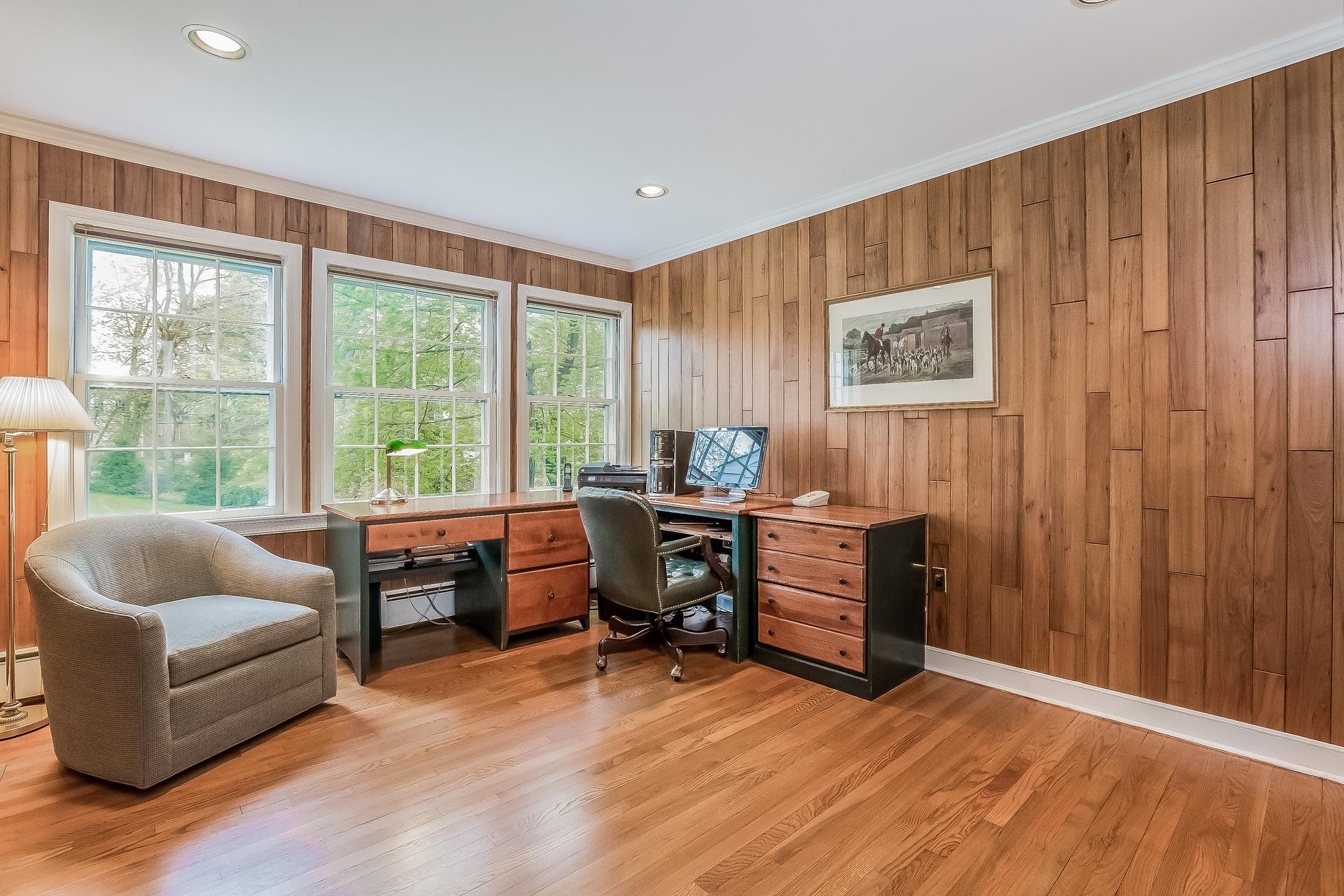 11 Pondfield Lane Darien, CT 06820 - Photo 10 of 31 a work room with furniture and windows