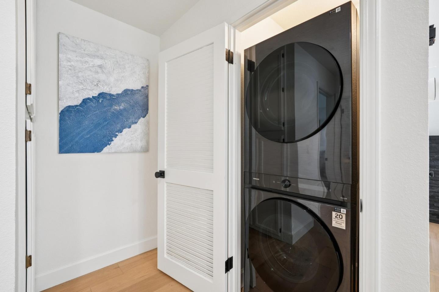135 Troon Way Half Moon Bay, CA 94019 - Photo 37 of 44 a close view of a utility room with dryer and washer