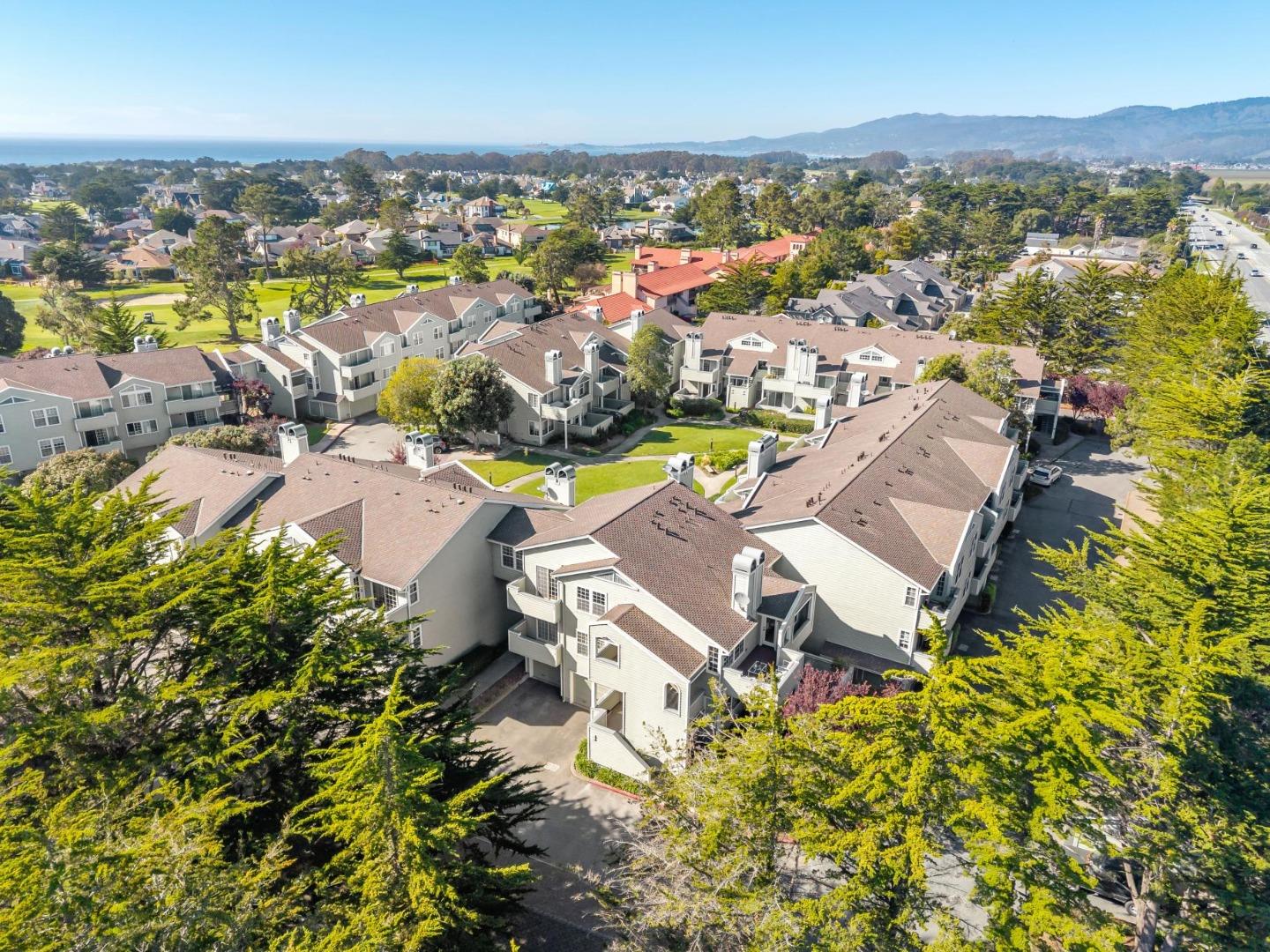 135 Troon Way Half Moon Bay, CA 94019 - Photo 42 of 44 an aerial view of residential houses with outdoor space
