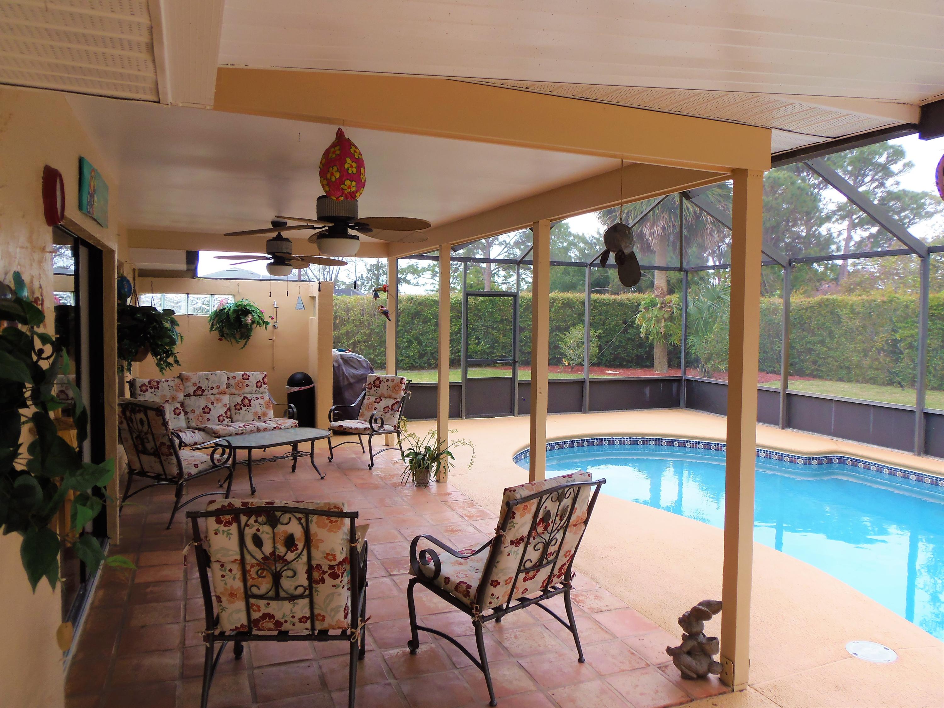 2062 Southeast Elmhurst Road Port St. Lucie, FL 34952 - Photo 36 of 46 Pool Area (2)