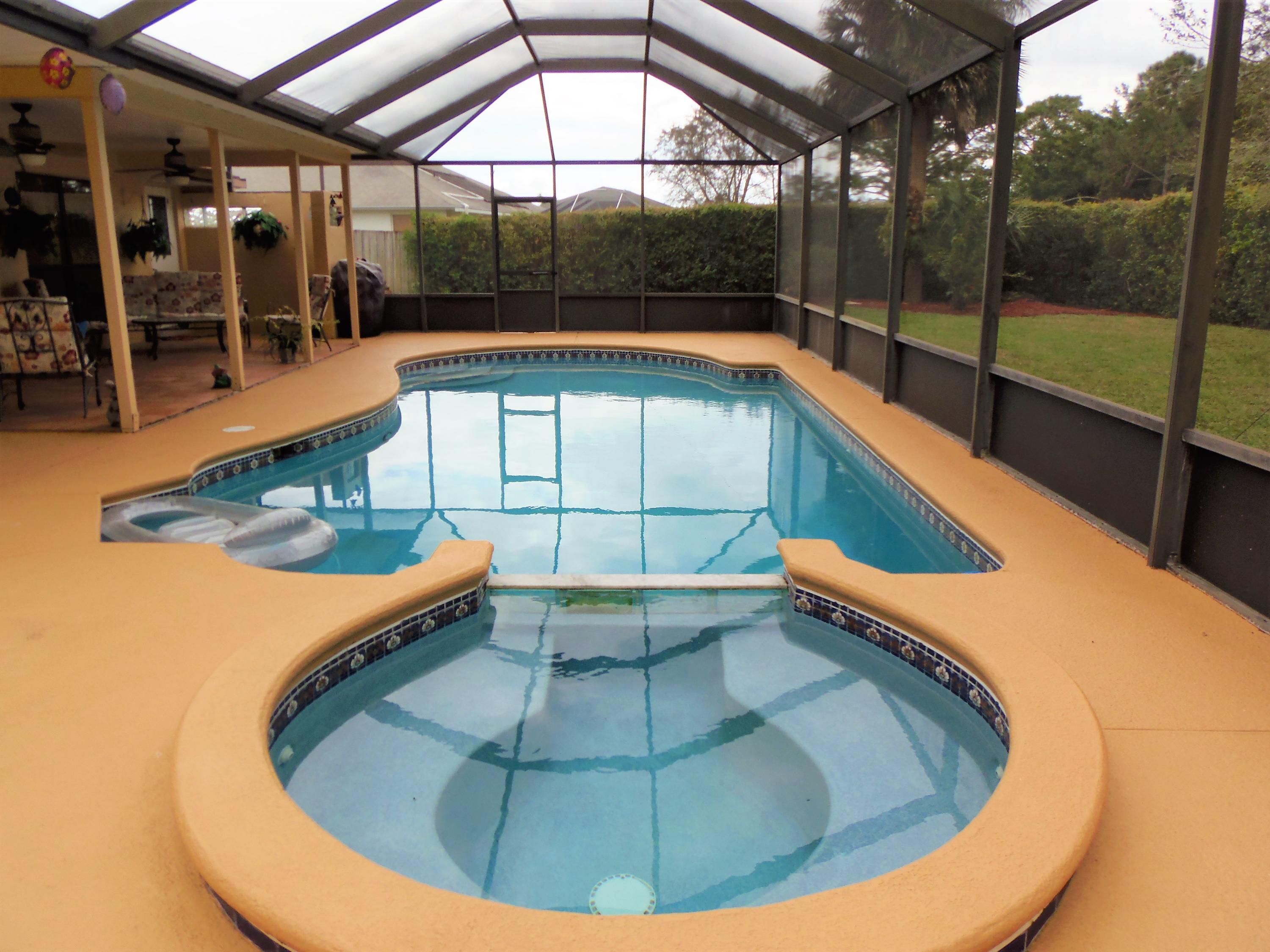 2062 Southeast Elmhurst Road Port St. Lucie, FL 34952 - Photo 43 of 46 Pool Area 9