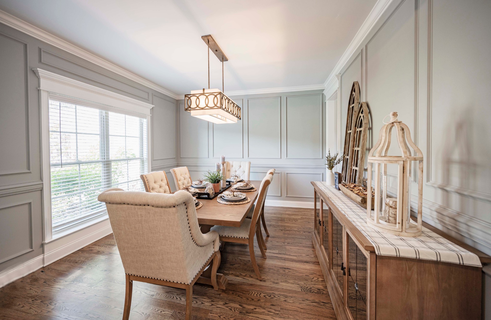 128 Seclusion Court Murfreesboro, TN 37129 - Photo 6 of 68 a view of a dining room with furniture window and wooden floor