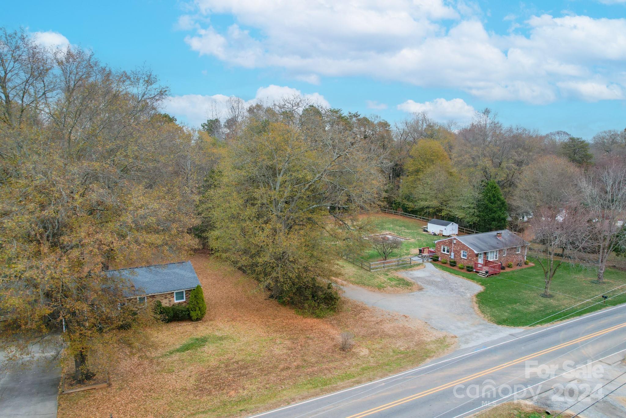 0 Dallas Spencer Mountain Road Dallas, NC 28034 - Photo 13 of 14 a view of a backyard with green space