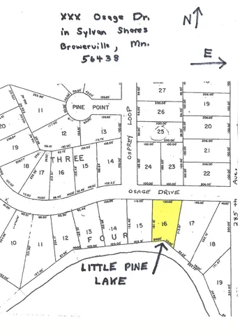 $20,000 | 39-xxx Osage Drive, Browerville, MN 56438