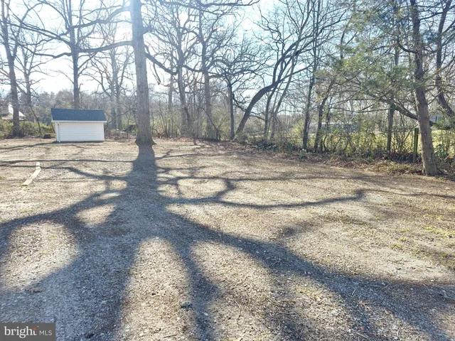 a view of snow on the road