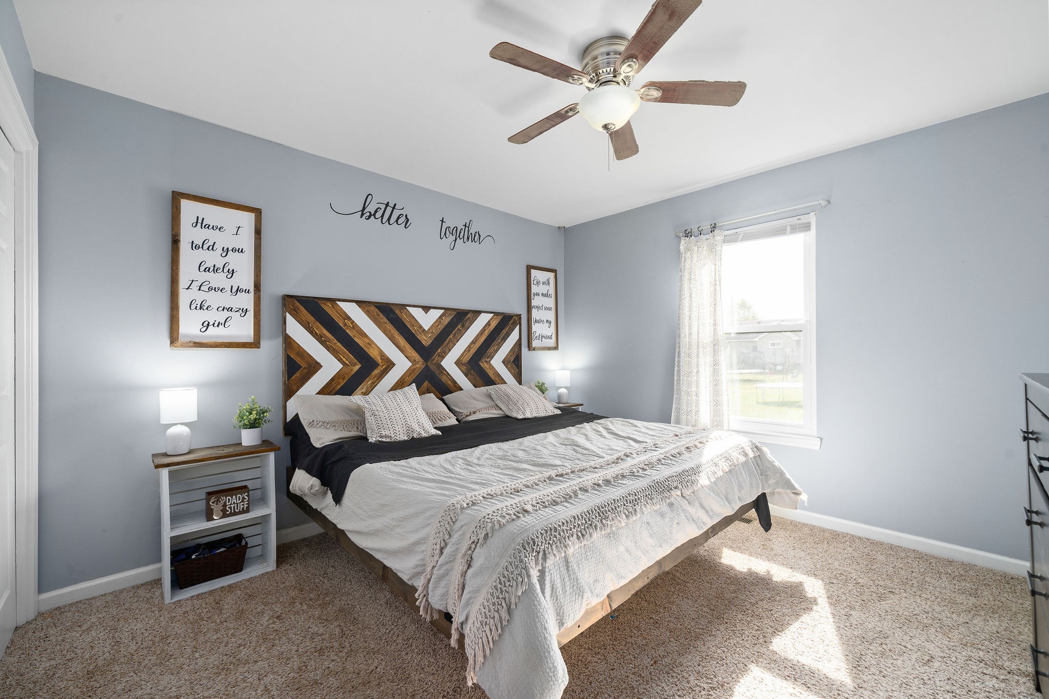 6041 Ebenezer Road Greenbrier, TN 37073 - Photo 12 of 29 a bedroom with a bed and a ceiling fan