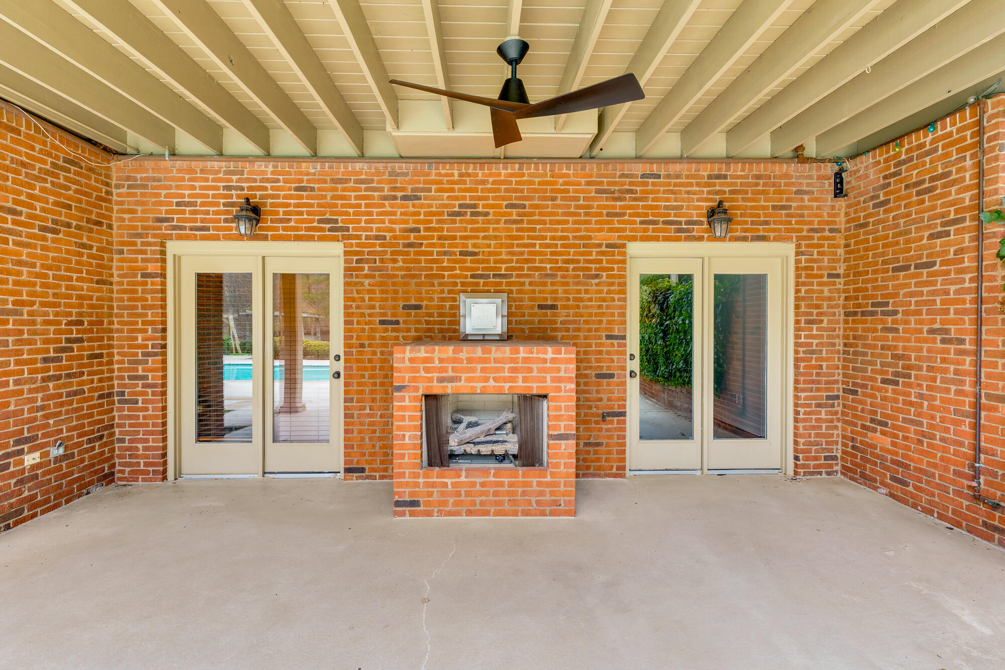 9928 Frost Ridge Drive Ooltewah, TN 37363 - Photo 55 of 82 Lower Level Covered Patio with Fireplace