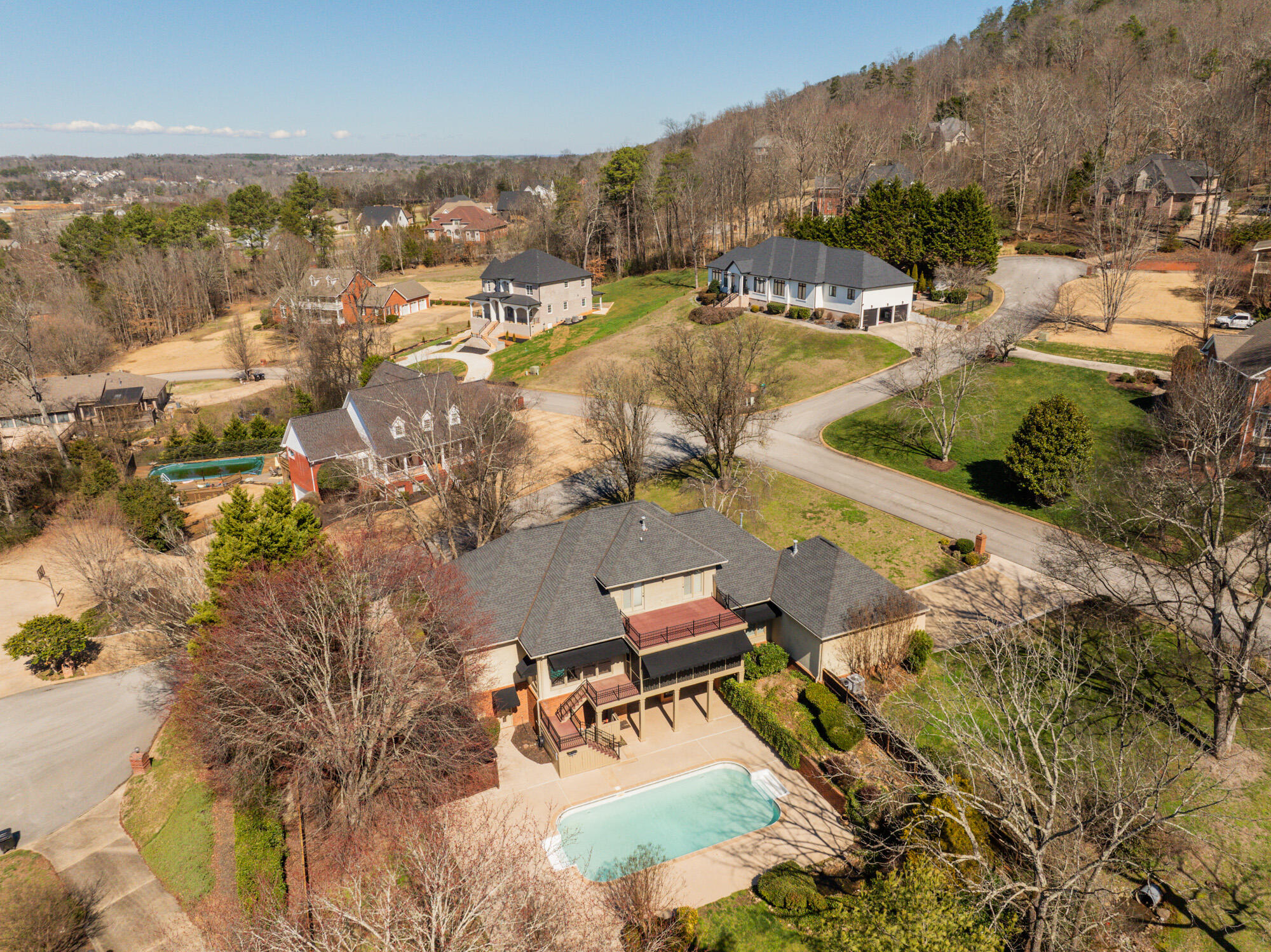 9928 Frost Ridge Drive Ooltewah, TN 37363 - Photo 73 of 82 Aerial