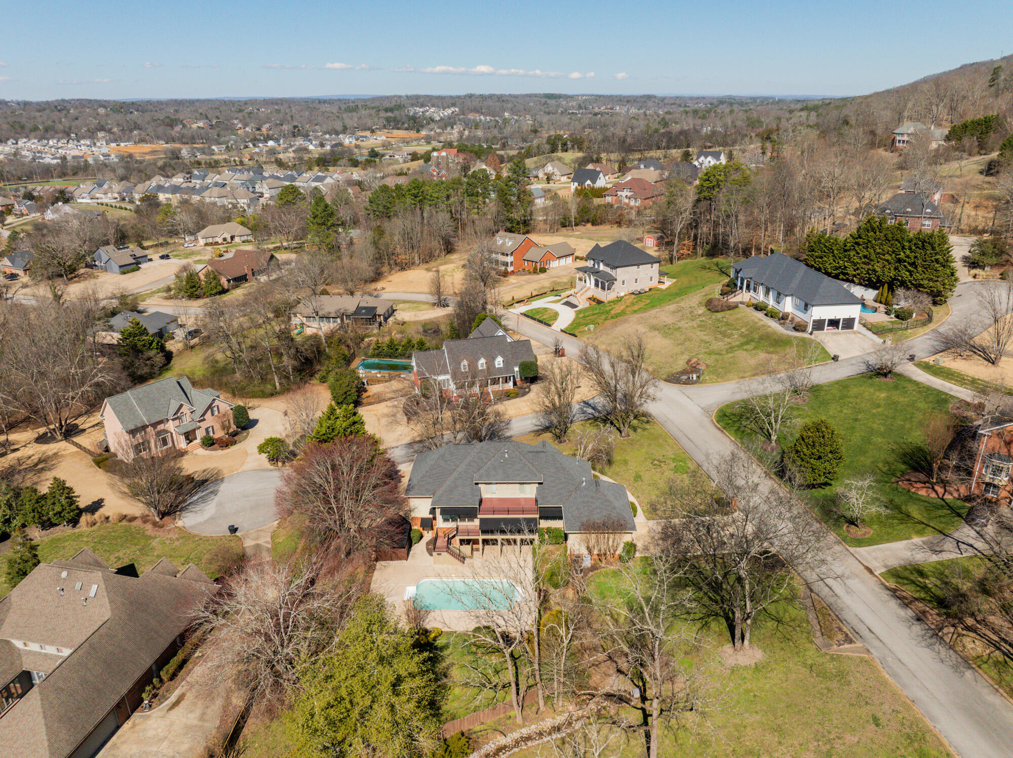 9928 Frost Ridge Drive Ooltewah, TN 37363 - Photo 75 of 82 Aerial
