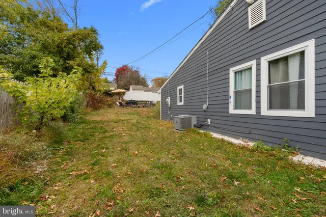 a view of a tables and chairs in patio