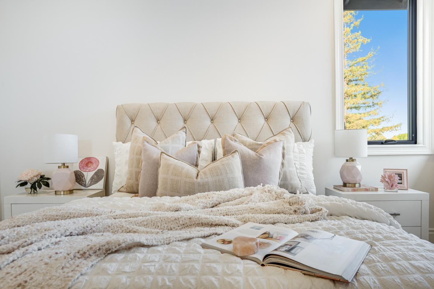 1950 Quito Road San Jose, CA 95130 - Photo 27 of 46 a bedroom with a bed and a painting on the wall