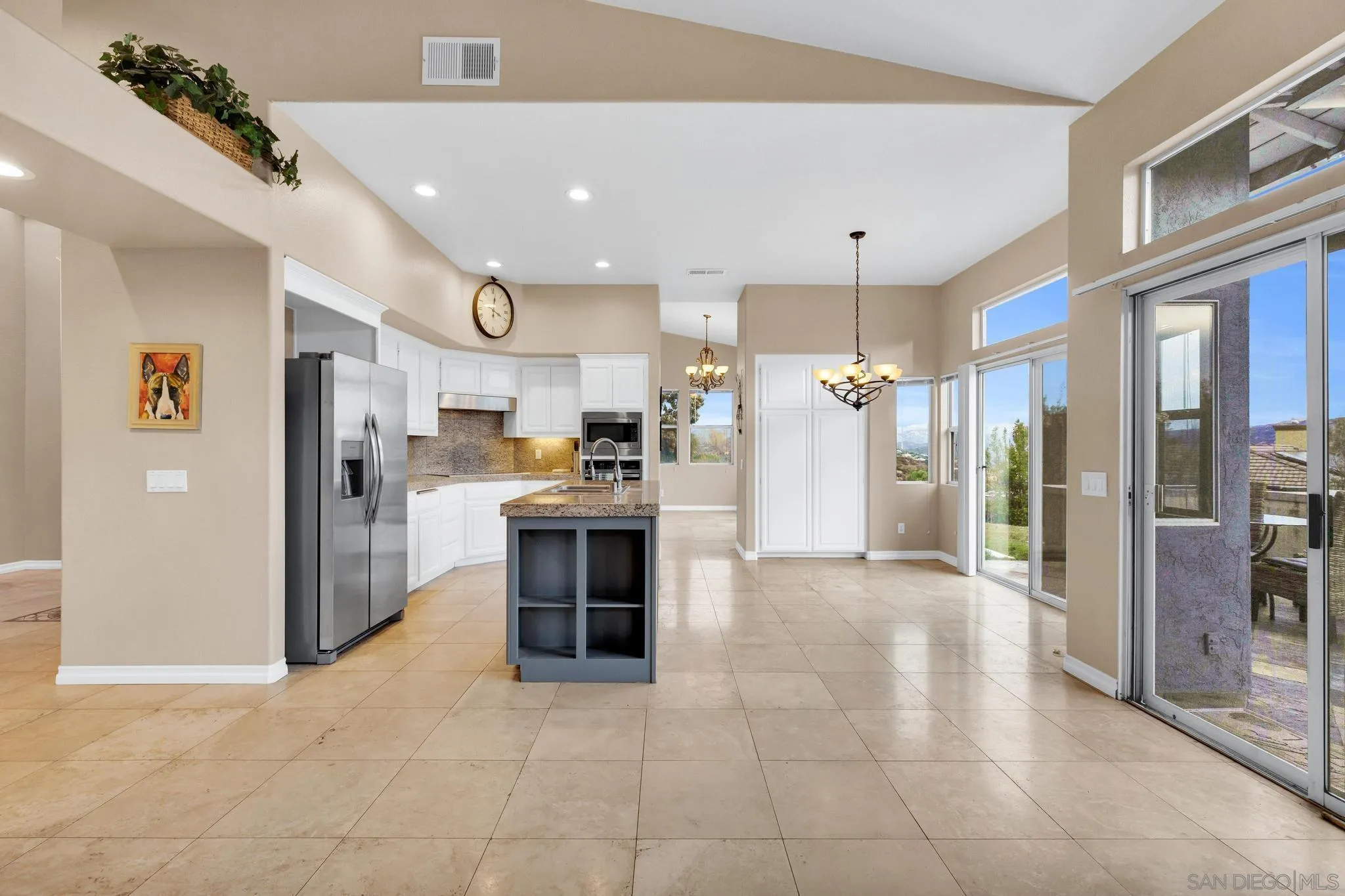 1019 Bremen Way Alpine, CA 91901 - Photo 12 of 68 a large kitchen with cabinets and stainless steel appliances