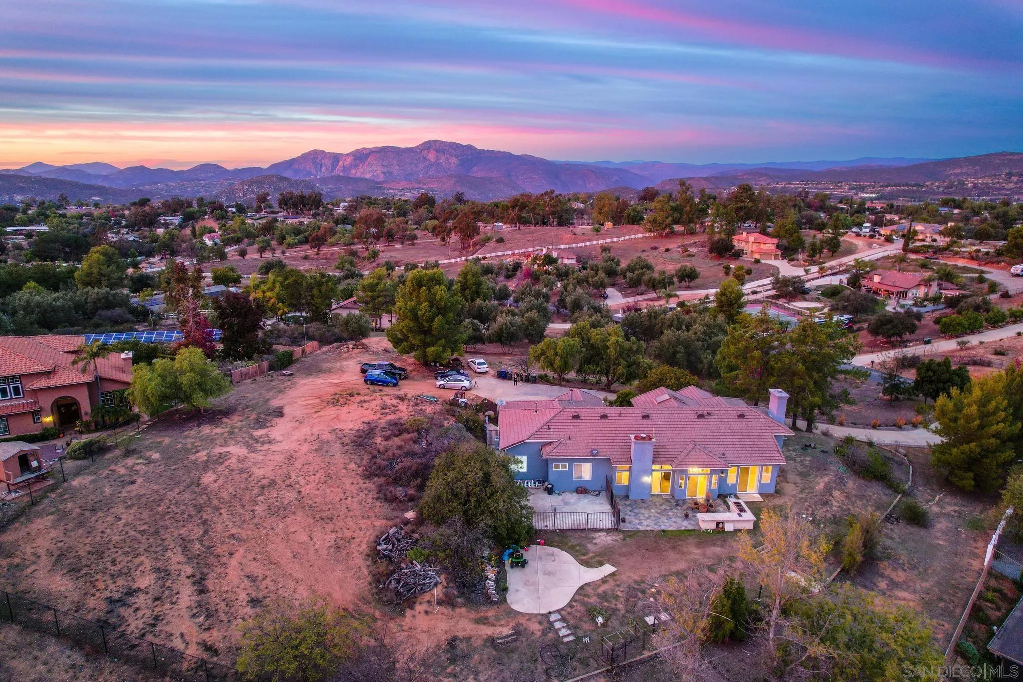 1019 Bremen Way Alpine, CA 91901 - Photo 67 of 68 a view of a city with mountains