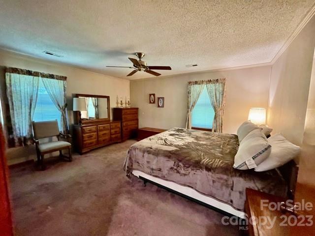 709 Green Road Rutherfordton, NC 28139 - Photo 29 of 46 a bedroom with a bed and a chandelier