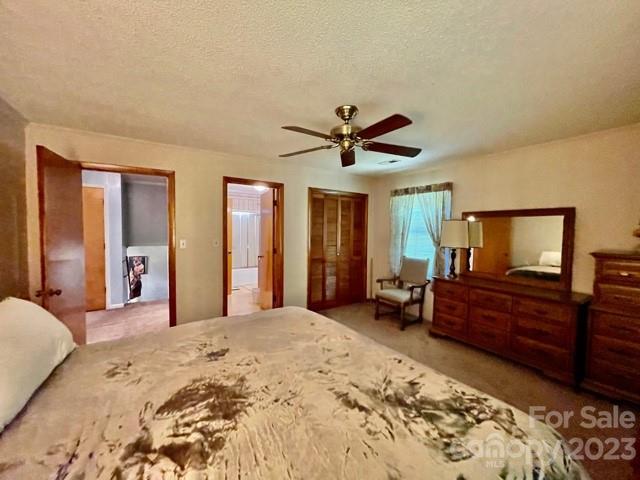 709 Green Road Rutherfordton, NC 28139 - Photo 31 of 46 a bedroom with a bed and a chandelier