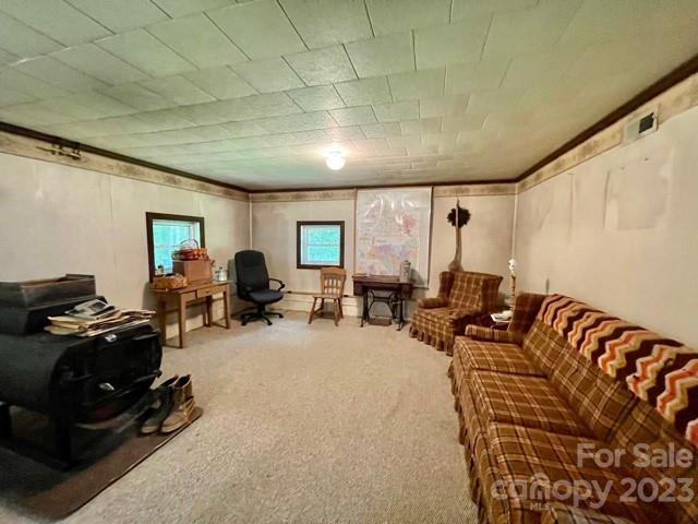 709 Green Road Rutherfordton, NC 28139 - Photo 34 of 46 a living room with furniture and a flat screen tv