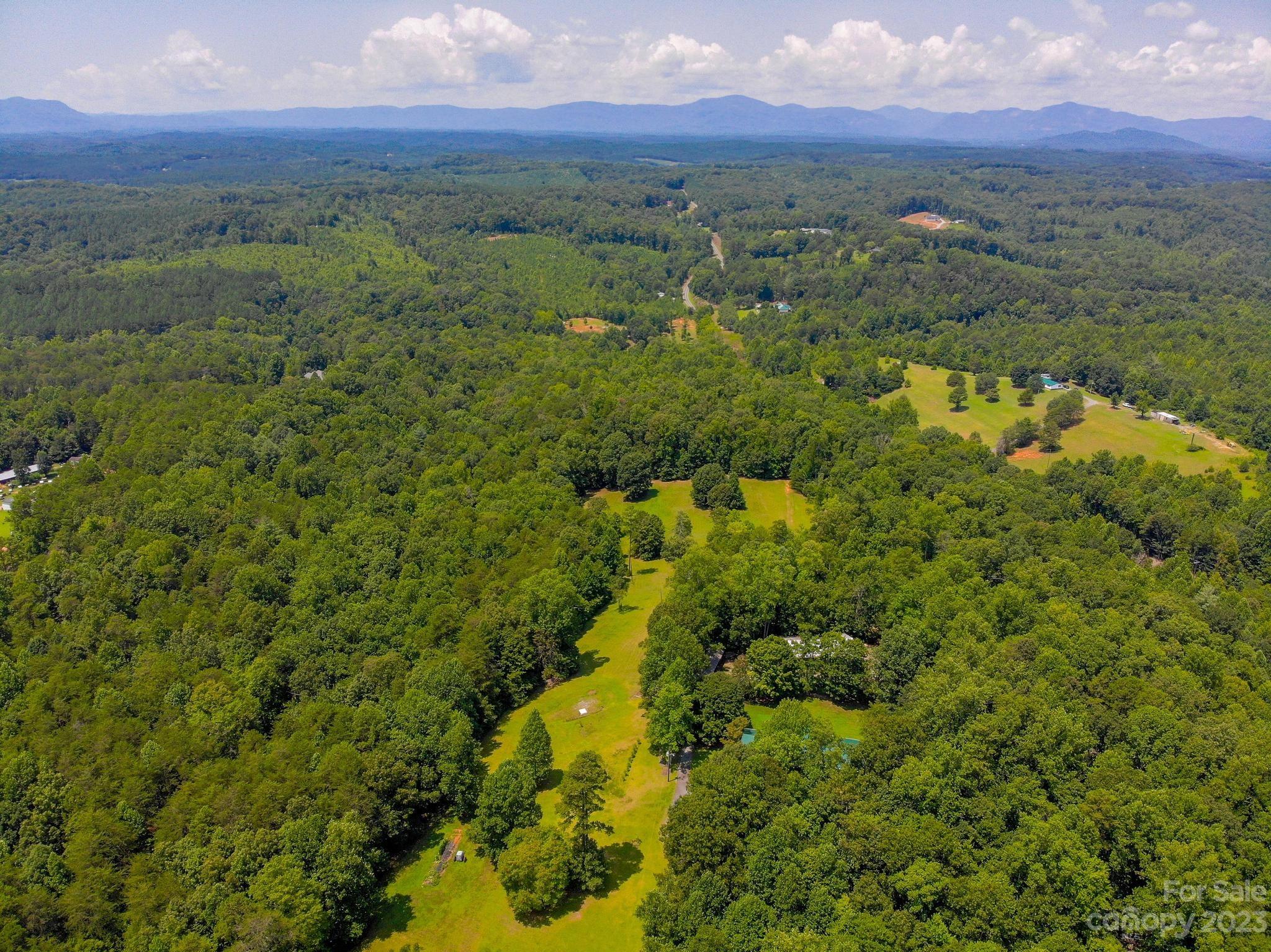 709 Green Road Rutherfordton, NC 28139 - Photo 41 of 46 a view of a city with lush green forest