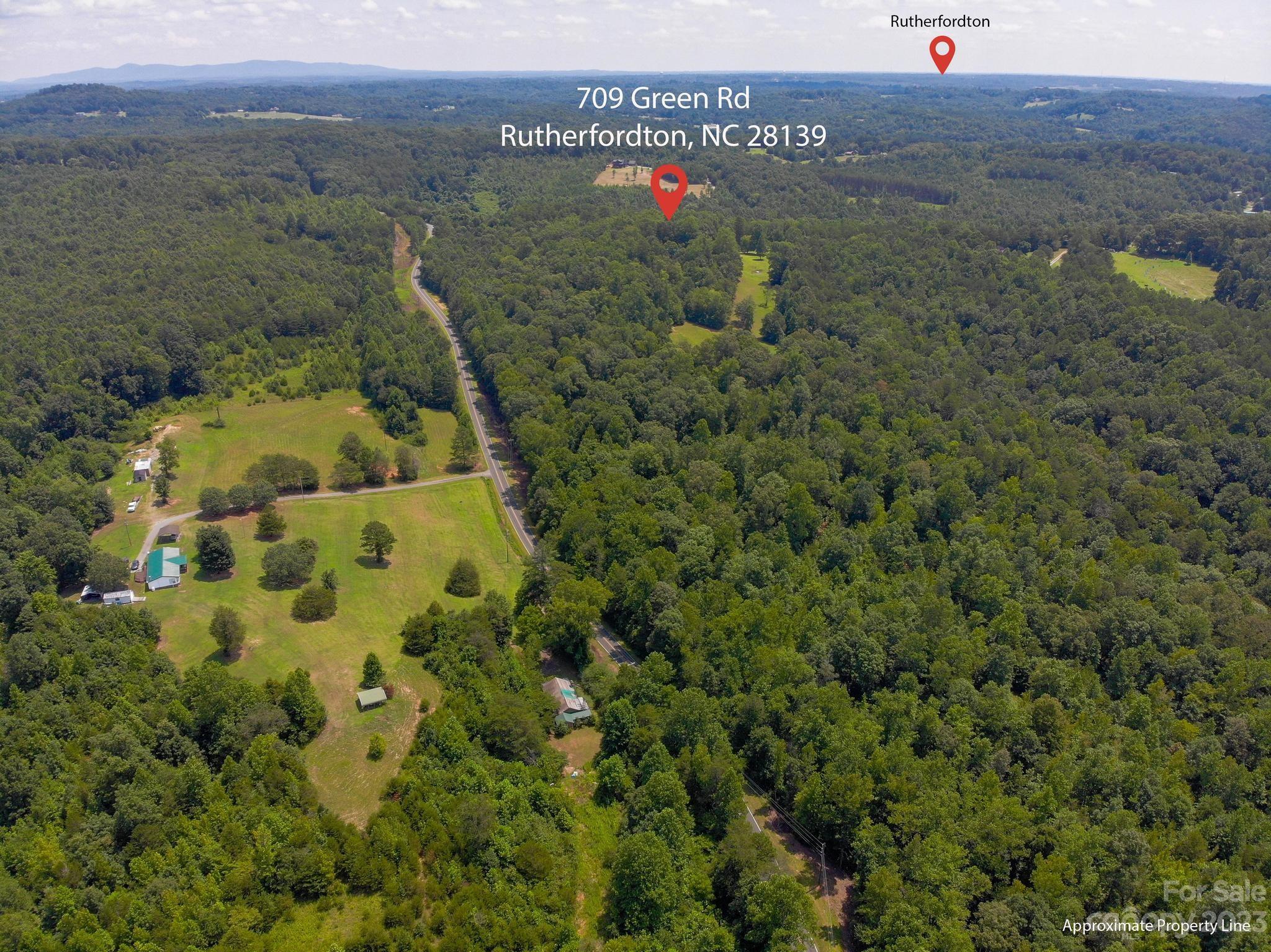 709 Green Road Rutherfordton, NC 28139 - Photo 9 of 46 a view of a dry yard