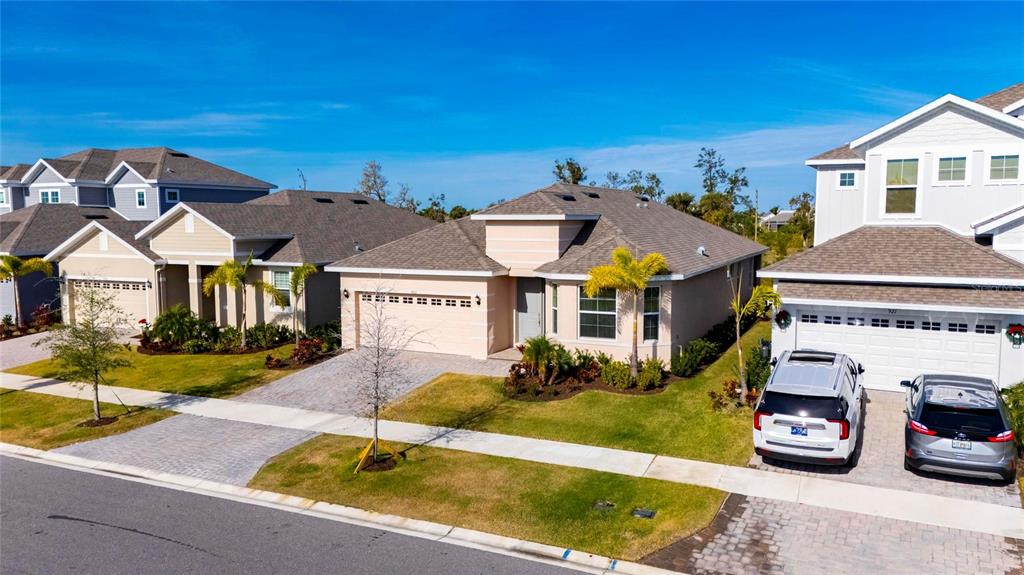 923 Signet Drive Apollo Beach, FL 33572 - Photo 69 of 84 front view of house with a yard