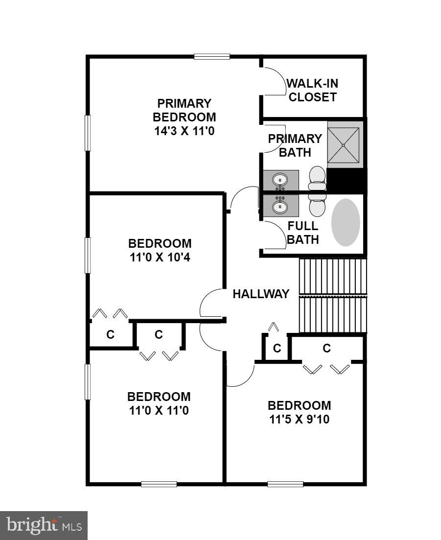 16011 Jerald Road Laurel, MD 20707 - Photo 47 of 48 Floor Plan